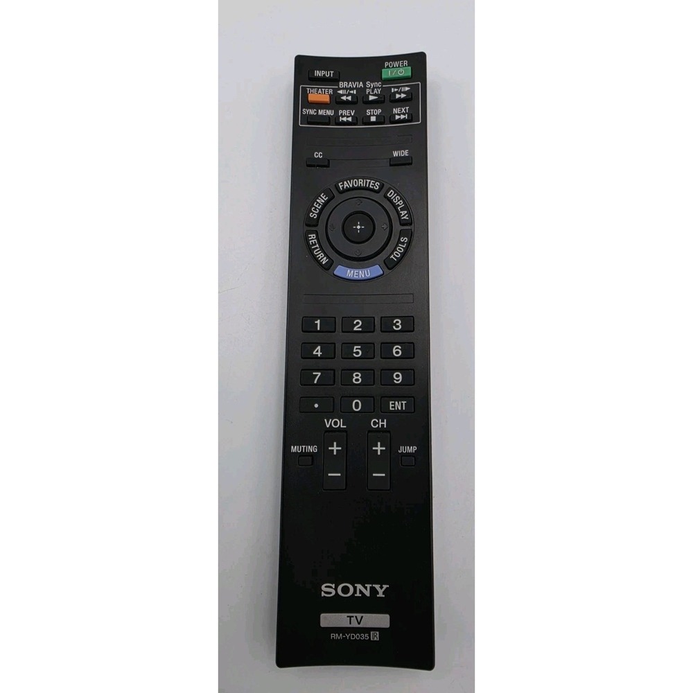 OEM GENUINE SONY RM-YD035 LCD TV REMOTE - KDL-22BX300 KDL-32BX300 KDL-46EX401